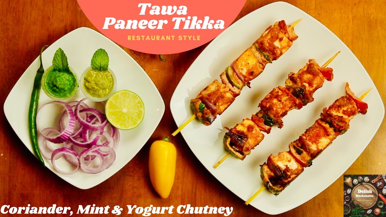Restaurant Style Tawa Paneer Tikka