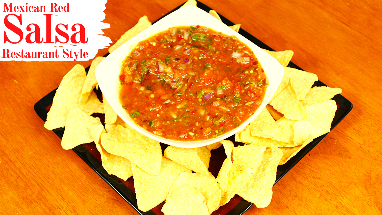 Chipotle Style Mexican Salsa